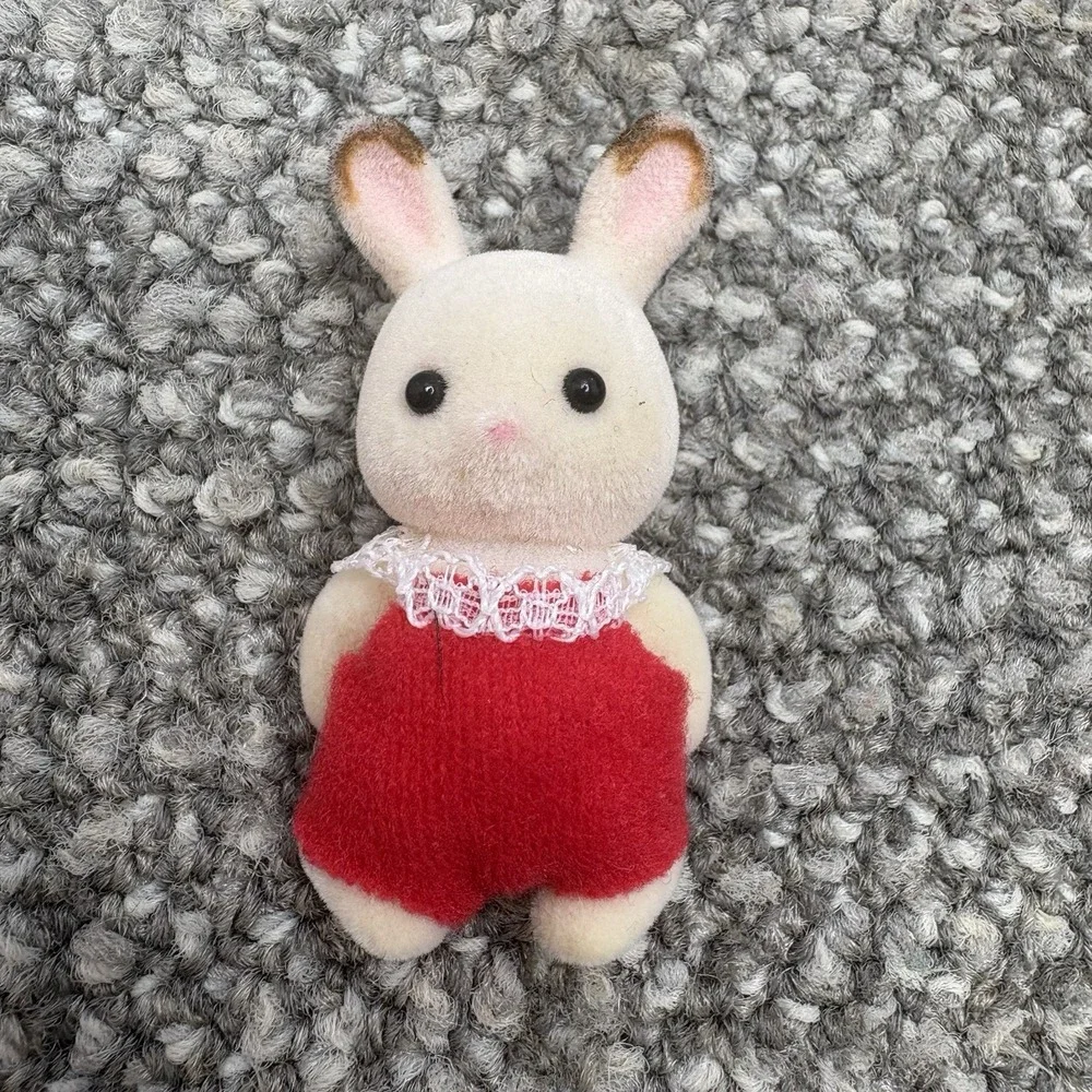 Calico Critters Sylvanian Families Chocolate Rabbits Set Of 5 Epoch Dolls
